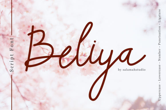Beliya Font: A Modern Script for Eye-Catching Campaigns