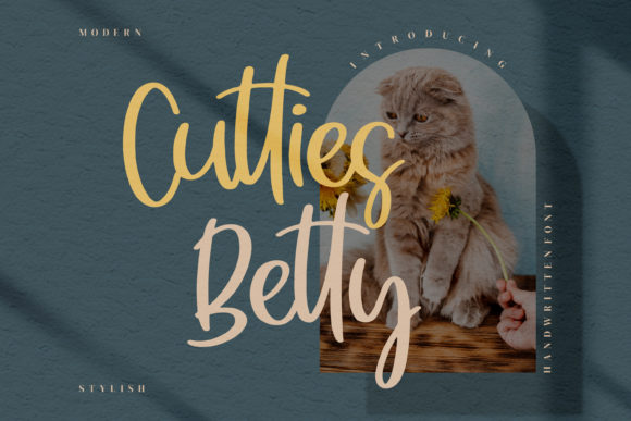 Cutties Betty: The Flexible Script Handwritten Font for Clearer Campaigns