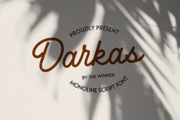 Darkas Font Review: A Vintage Script for Premium Branding