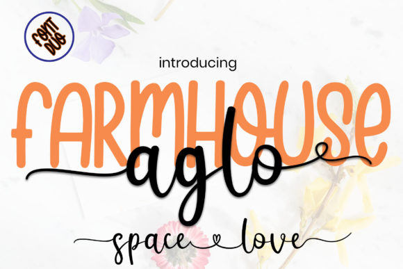Farmhouse Aglo: The Duo Typeface for Polished Brand Visuals