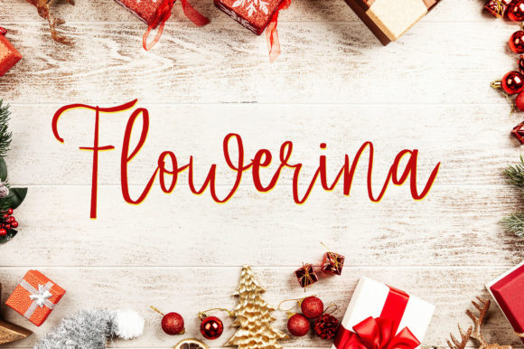 Flowerina: A Chic Script Handwritten Font for Elegant Editorial Design