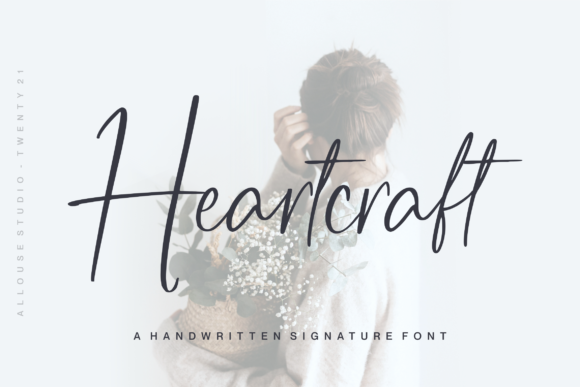 Heartcraft: The Elegant Script Font for Authentic Brand Identity