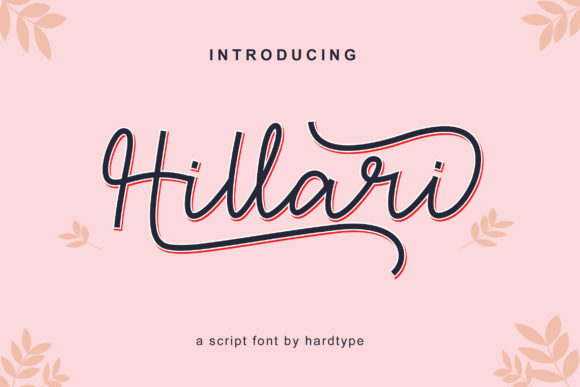 Hillari: The Vintage Script Font for Elegant Branding