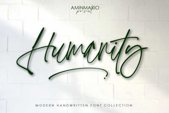Humanity Typeface Review: A Modern Handwritten Font for Editorial Design