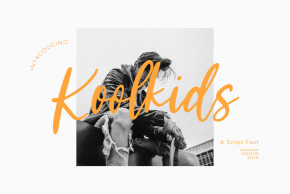 Koolkids: The Luxurious Script Handwritten Font for Elevated Brand Identity