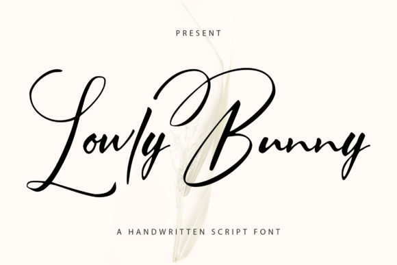 Lowly Bunny: The Elegant Script Font for Campaign Clarity