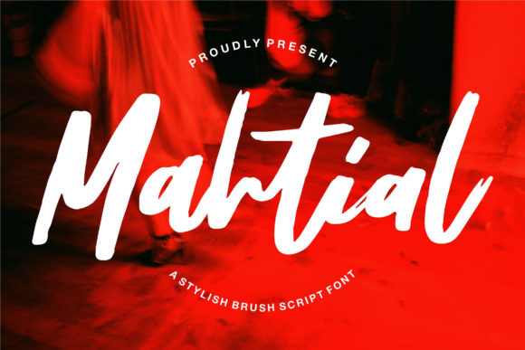 Mahtial: A Whimsical Script Font for Relaxed Brand Campaigns