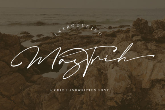 Mastrih: A Stylish Script Handwritten Font for Elegant Branding