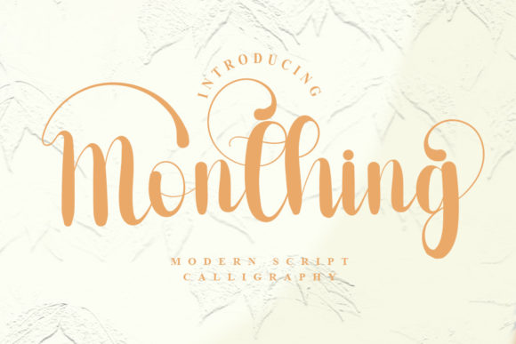 Monthing: A Dazzling Script Handwritten Font for Editorial Design