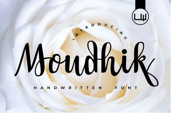 Moudhik Script Font for Stunning Marketing Designs