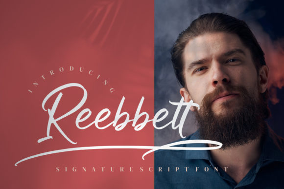 Reebbett: The Modern Script Font for Campaign Visuals