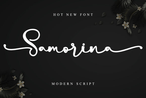 Samorina Script Font for Elegant Brand Identity