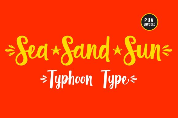 Sea Sand Sun: A Script Handwritten Font for Elegant Editorial Design