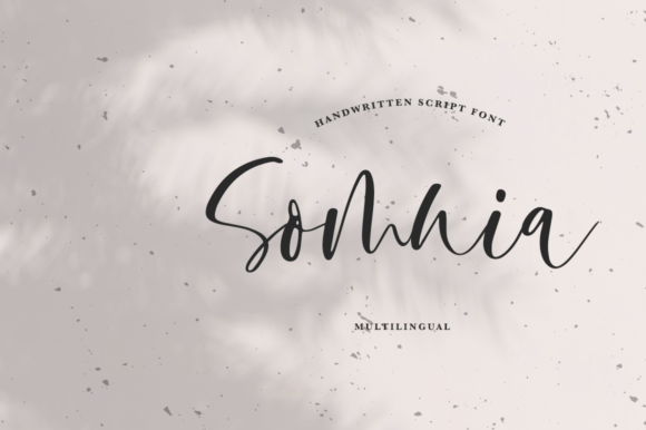Somnia Typeface: Elegant Script for Editorial Design