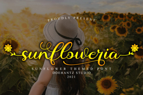Sunfloweria Script Font for Creative Projects