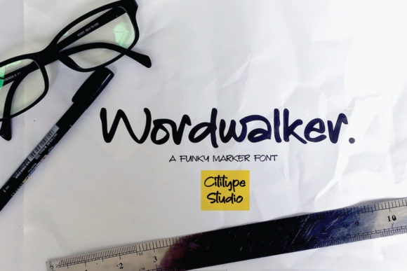 Wordwalker Typeface Review: A Relaxed Script for Modern Branding